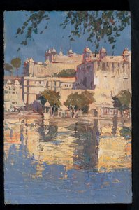 Reflets du Palais de la ville d